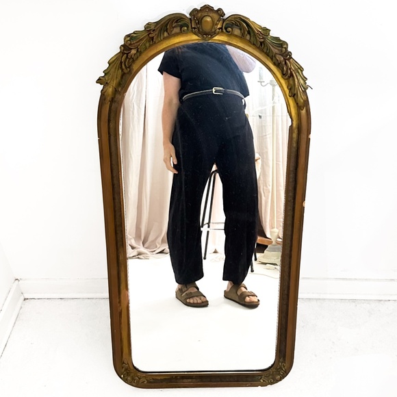 Adolfo Dominguez Black Leather Belt with Gold Buckles - length 50.5" - Picture 5 of 6